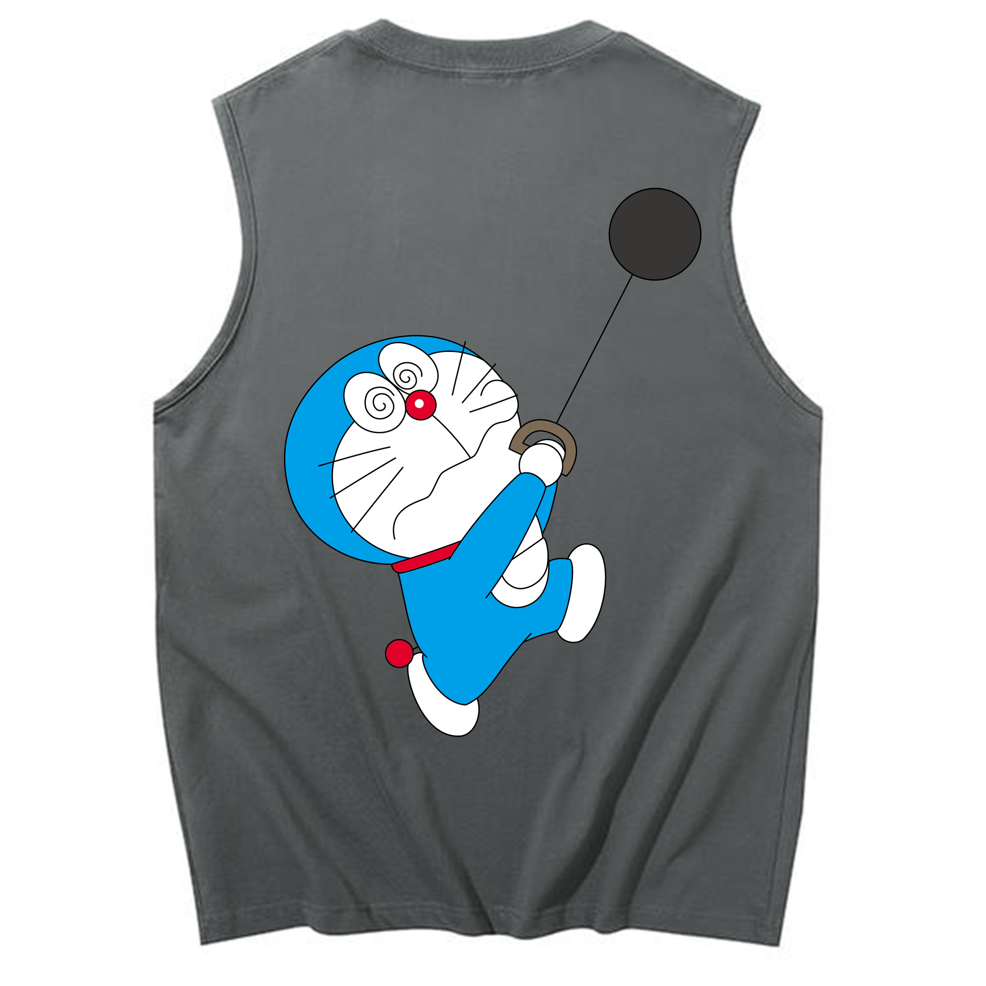 （画像用） ドラえもん Doraemon コットン100％タンクトップ（背面プリント）